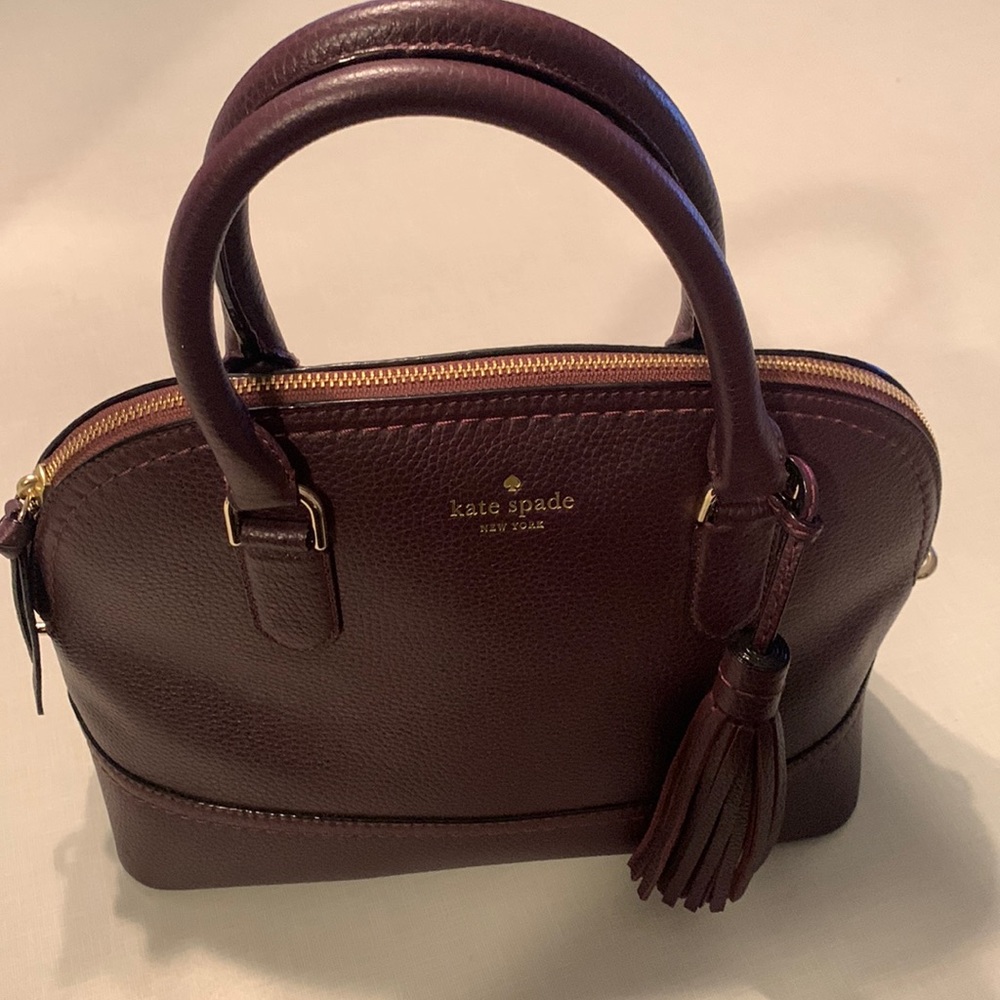 NWOT Kate Spade Dome Satchel with Tassel.